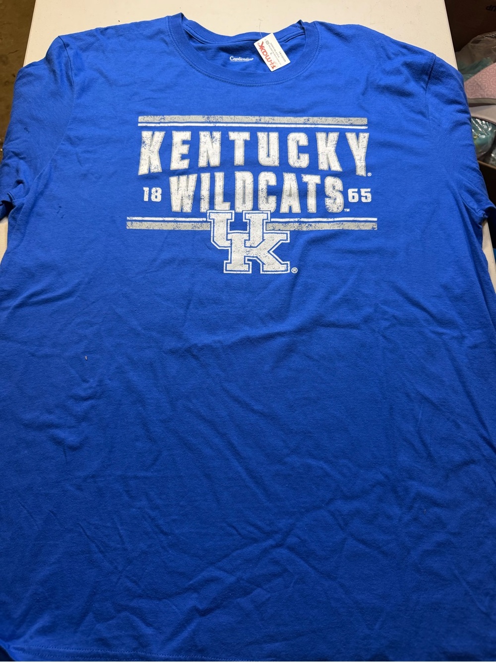 Captivating Royal Blue Graphic Tee